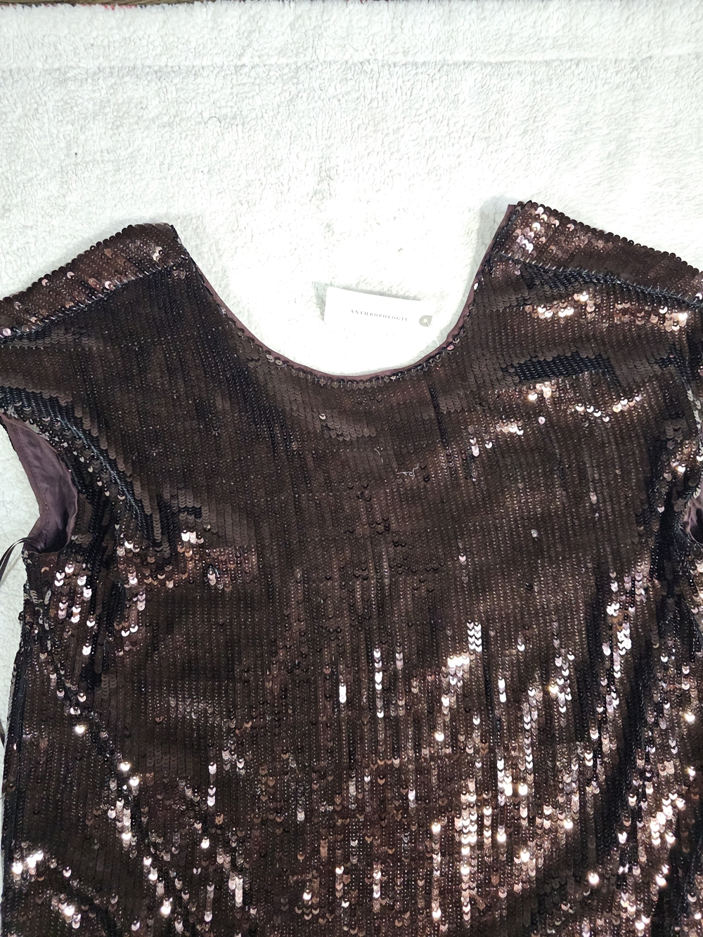 Maeve Kara Sequined Mini Dress NWT. - Picture 6 of 13